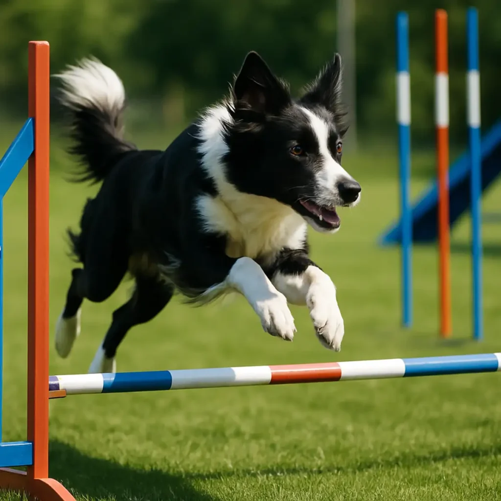 The Border Collie's Physical Profile: A Complete Guide 5 dog sports, disc dog, agility training border collie