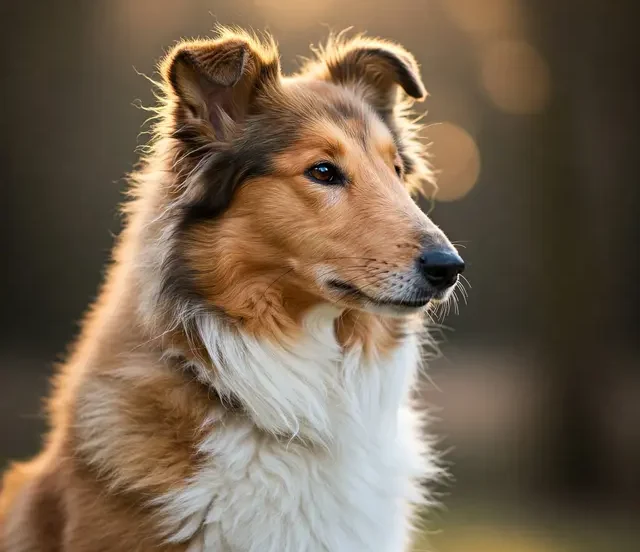 Smooth Collie Portrait