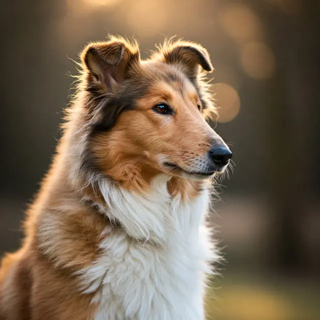Smooth Collie Portrait