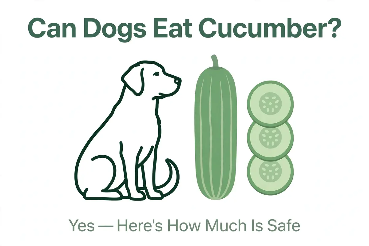 Can Dogs Eat Cucumber? Yes — Here’s How Much Is Safe