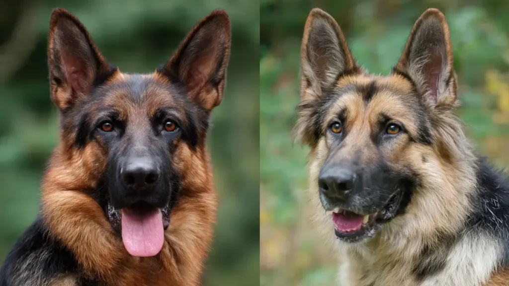 Male vs. female German Shepherd temperament comparison: Key differences in energy, trainability, and protectiveness between male and female GSDs.