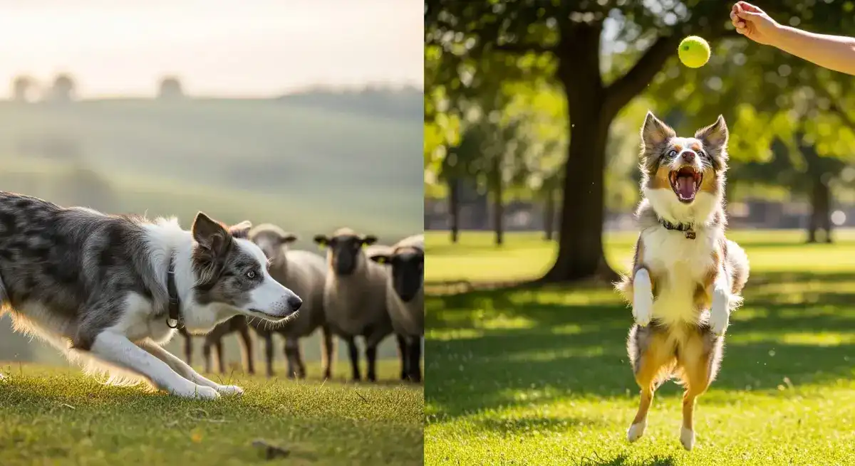 Are Border Collies More Hyper Than Border Aussies?