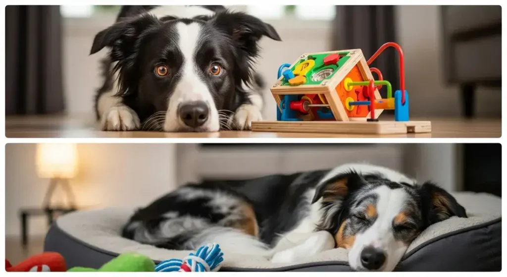 Are Border Collies More Hyper Than Border Aussies? 3 Border Collie obsessive focus vs Border Aussie off-switch demonstration
